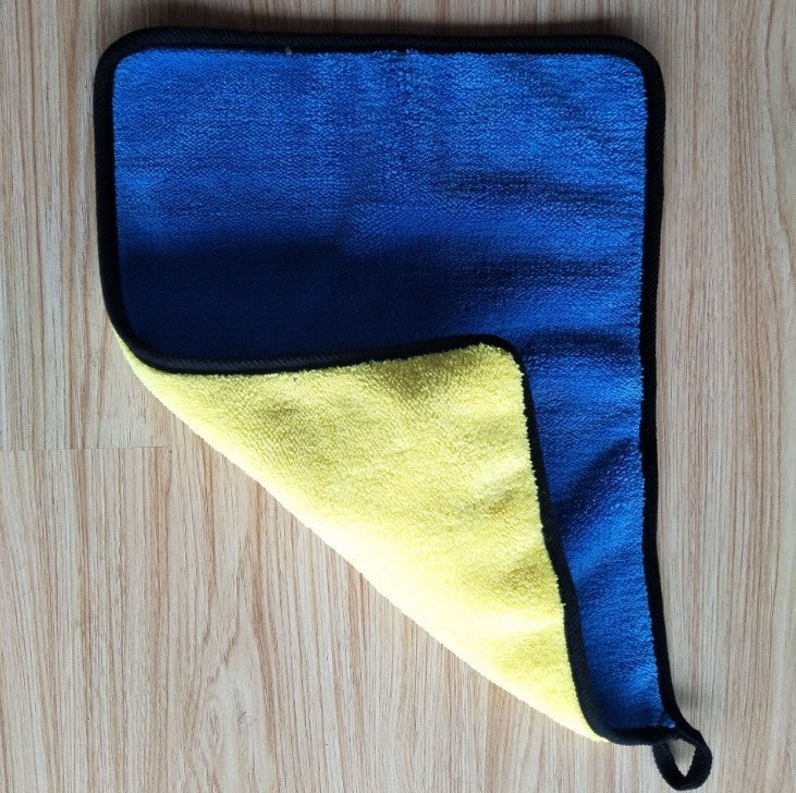 Dual-Sided Microfiber Car Wash Towel