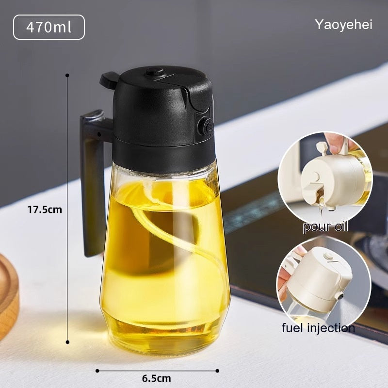 2 in 1 Oil Sprayer Dispenser For Cooking and BBQ
