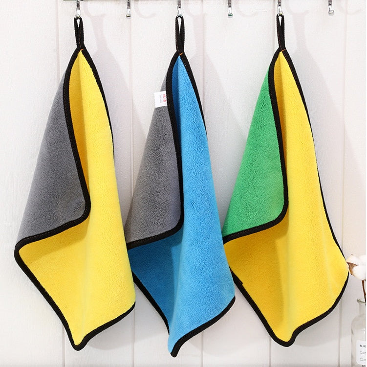 Dual-Sided Microfiber Car Wash Towel