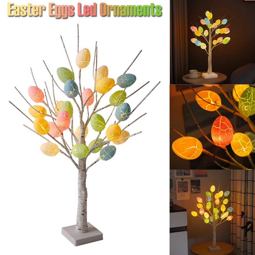 Easter LED Birch Tree