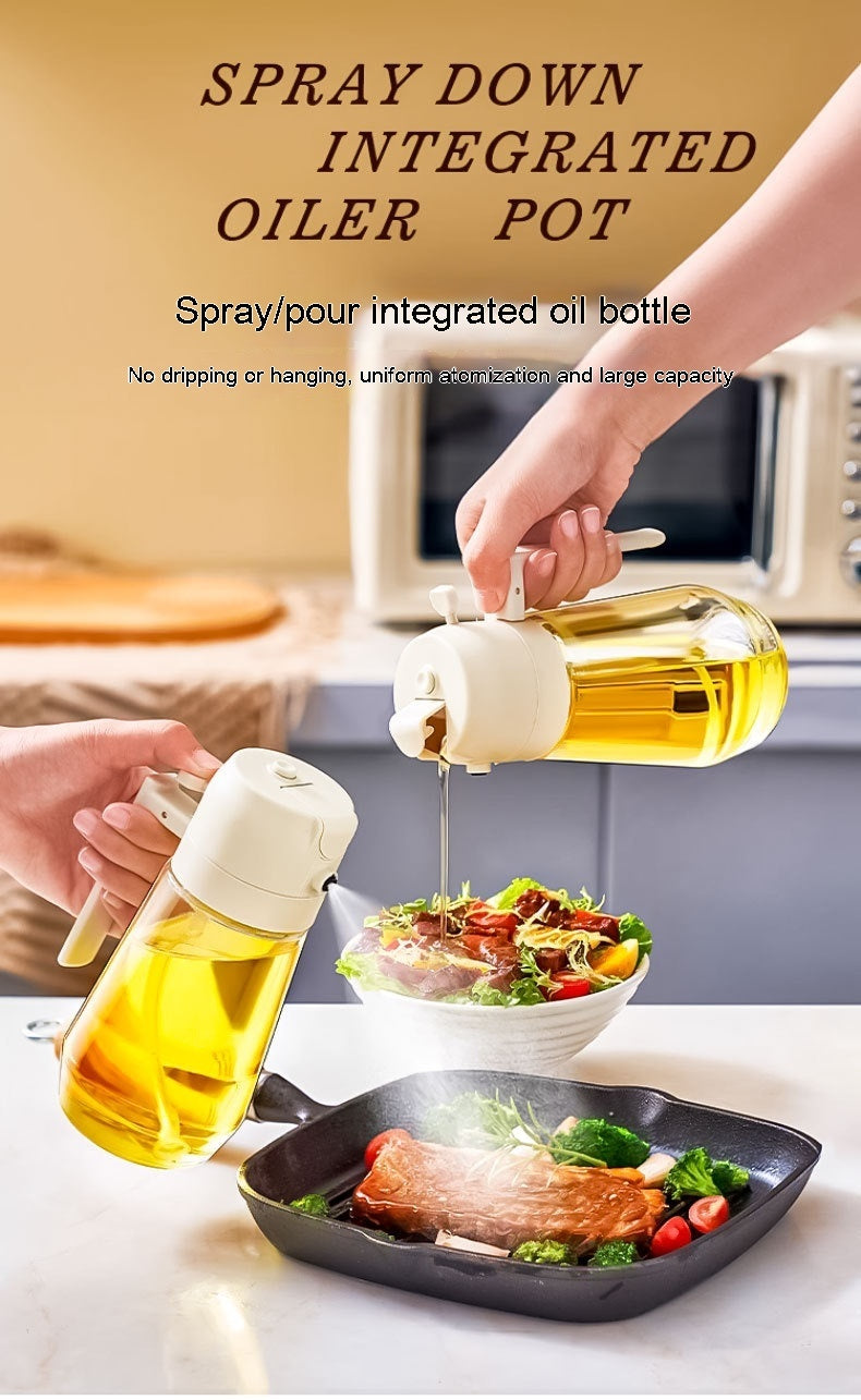 2 in 1 Oil Sprayer Dispenser For Cooking and BBQ