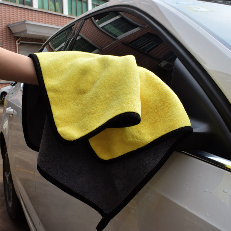 Dual-Sided Microfiber Car Wash Towel