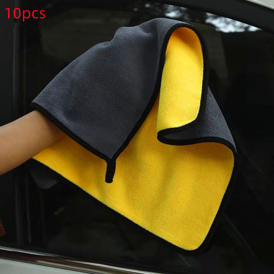 Dual-Sided Microfiber Car Wash Towel