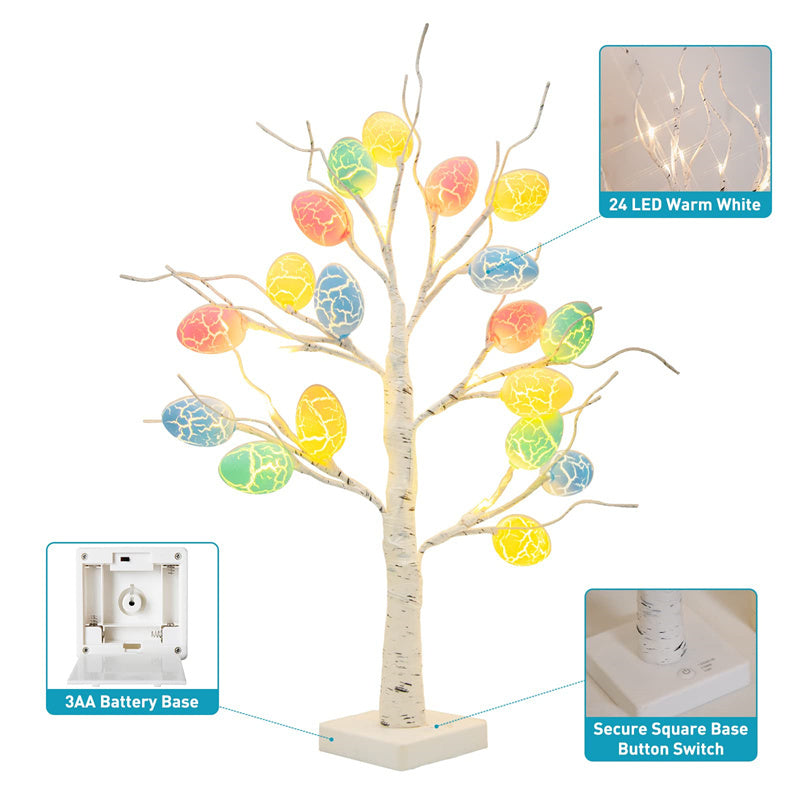 Easter LED Birch Tree