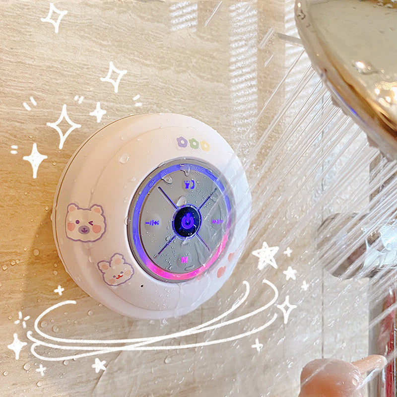 Waterproof Bluetooth Bathroom Speaker – Wireless & Portable