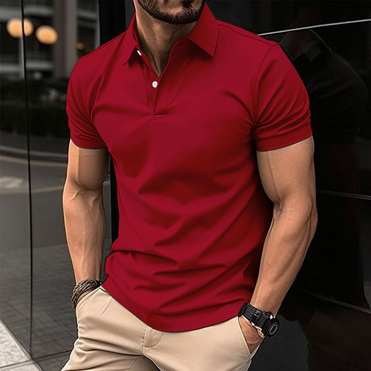 Tricou polo premium bărbați